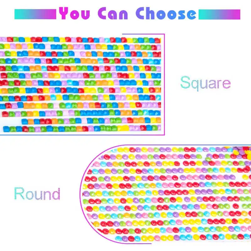 AZQSD Diamond Painting Landscape 5D Diy Embroidery Beauty Flower Full Square Home Decoration Picture Mosaic Rhinestone | Дом и сад