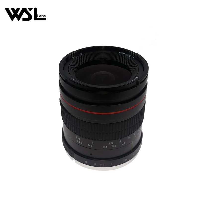 Объектив WesleyWSL 35 мм f2.0 EF с ручной фокусировкой для камер Canon EOS 500D 600D 650D 700D sony E-mount A7