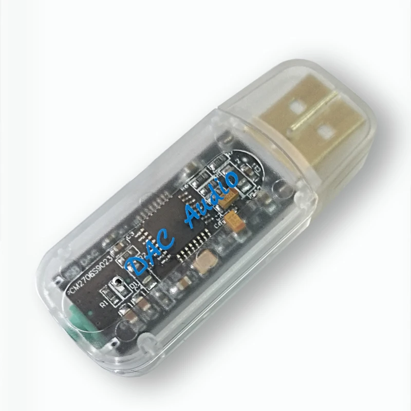 

Внешняя звуковая карта USB pcm2706 + es9023, портативный DAC декодер