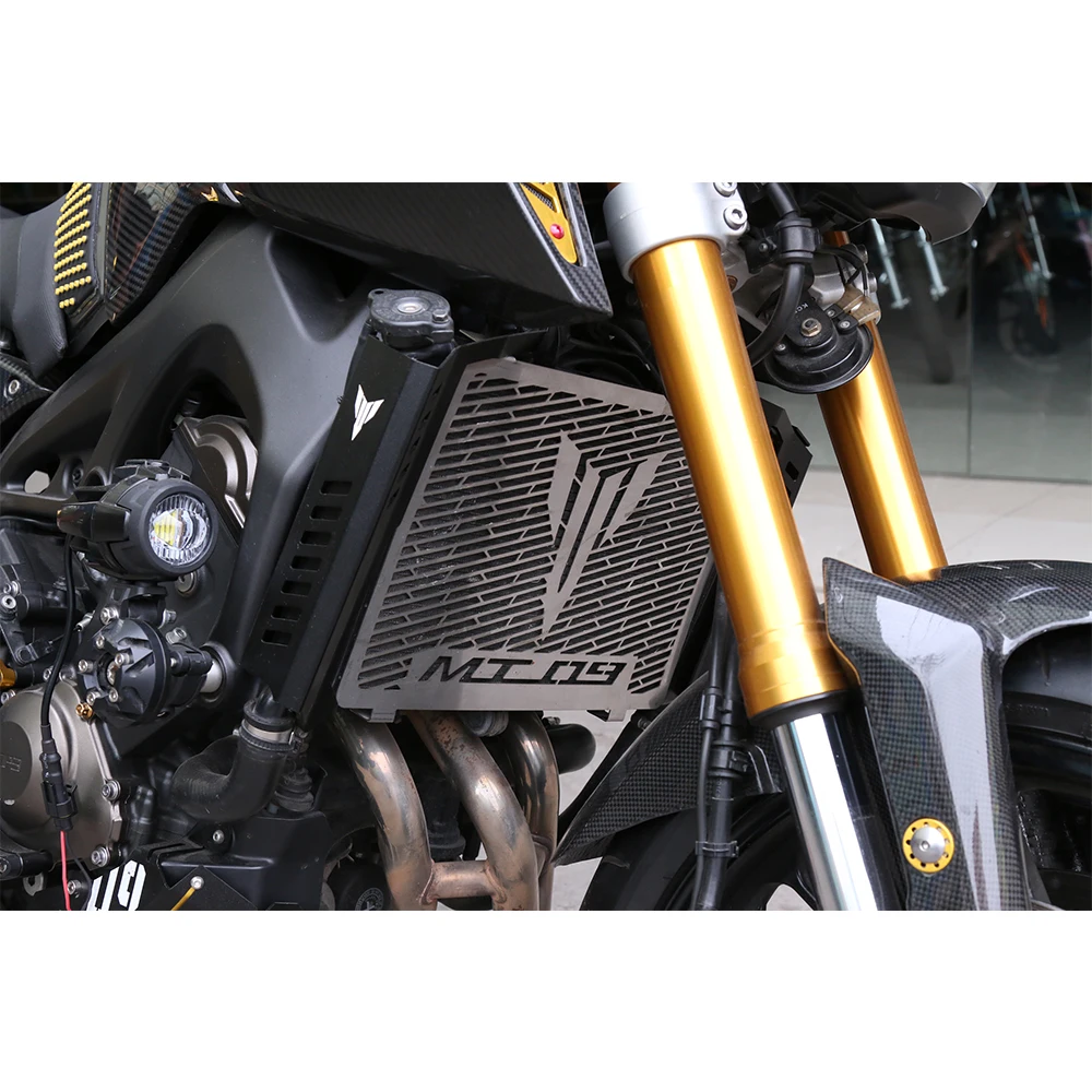 Для Yamaha MT-09 MT09 MT FZ 09 FZ09 FZ-09 2014-2017 XSR900 16-17 Мотоцикл с ЧПУ Нержавеющая сталь защита