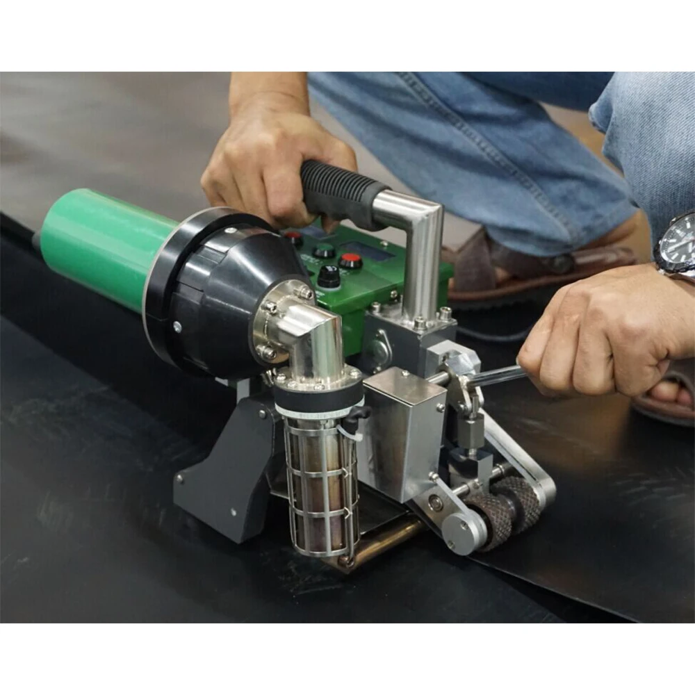 HDPE LLDPE ПВХ геомембрана сварочный аппарат для строительства и установки различных