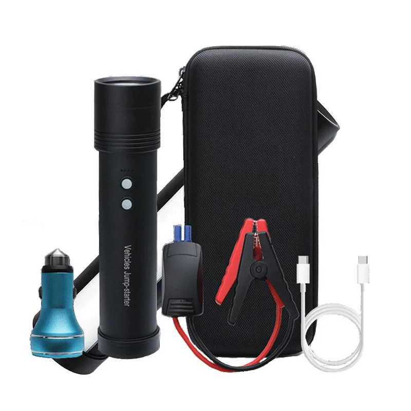 Многофункциональное автомобильное пусковое устройство зарядное для фонарика