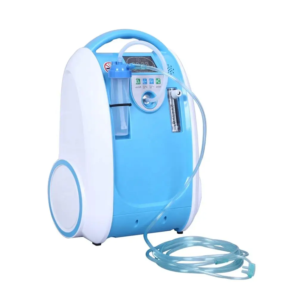 5L Medical Portable Oxygen Concentrator Generator Home 24 hours continuous oxygen flow respirators | Красота и здоровье