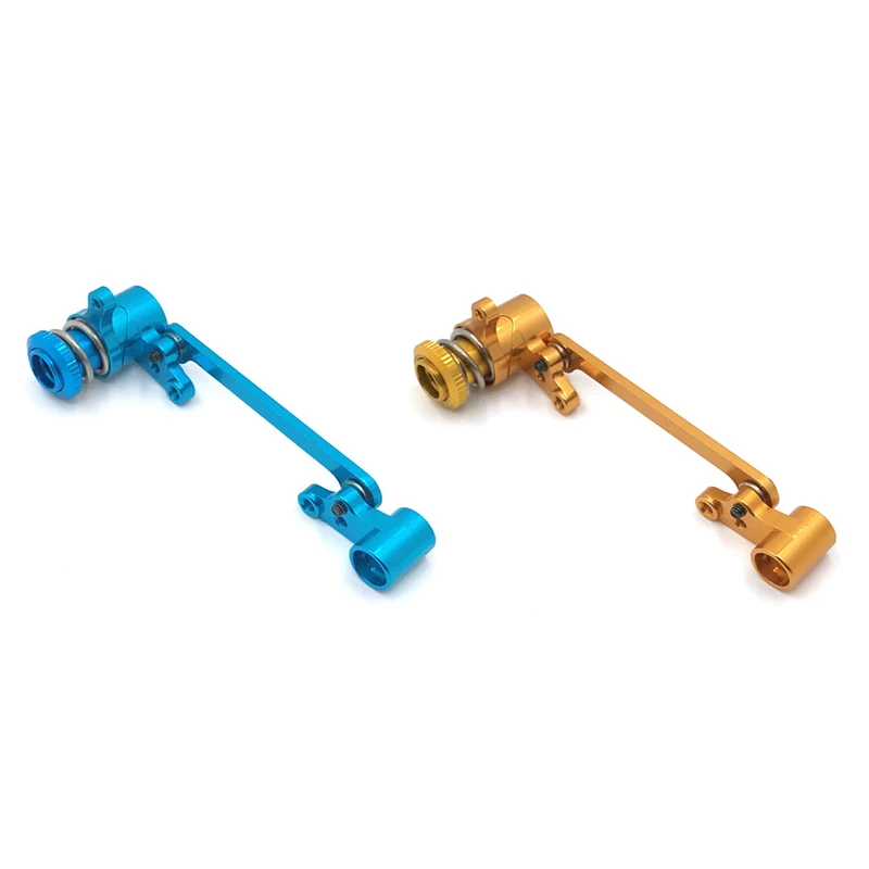 

2 комплекта, встроенный сервопривод для рулевого управления для Wltoys 144001 1/14, обновленные детали для радиоуправляемых автомобилей, синий и же...