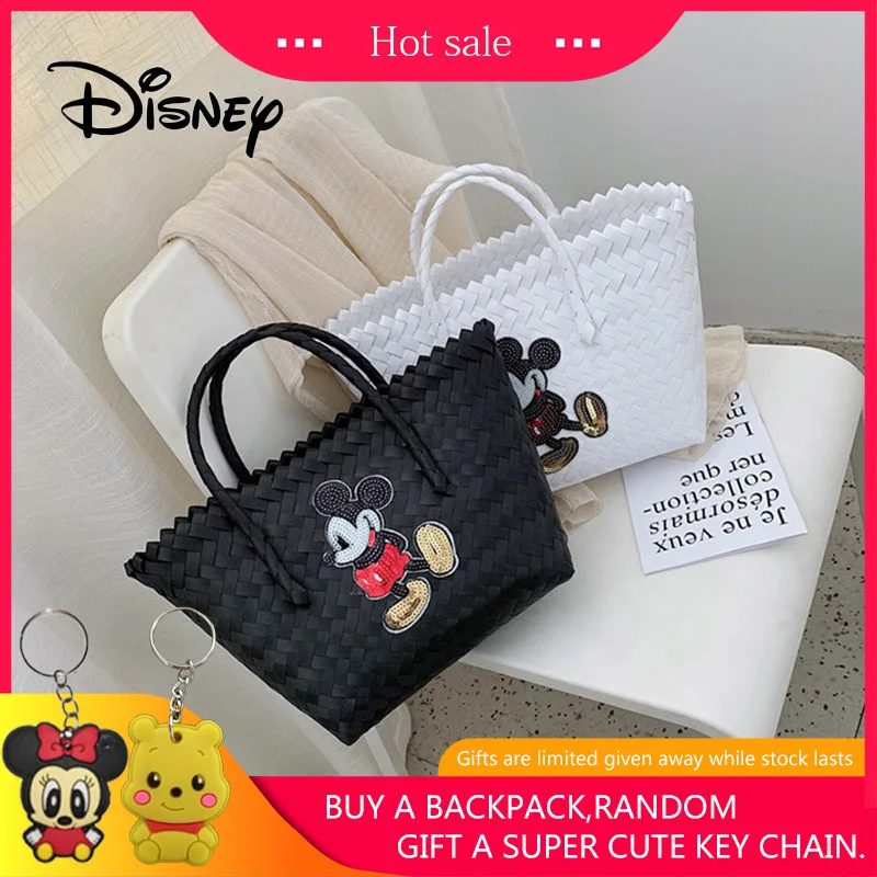 Женская сумка ручной работы Disney Mickey Mouse женская для покупок с Микки из