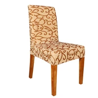 vines print stretch spandex chair cover elastic universal seat cover home decor wedding banquet dining room drop shipping d30