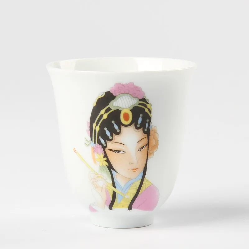 6.5x7cm Высокая емкость китайский чайный набор кунг-фу чай cupCeramic чашка для чая «пуэр» Улун чай индивидуальные подарки Бытовая Питьевая утварь - Цвет: 6.5x7cm