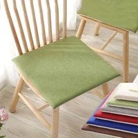 seat cushion non slip square strappy simple style for kitchenoffice pad chairs indoor sofa decoration home textile 4040cm 1pc