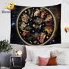BlessLiving Galaxy Tapestry Animals Antique Asian Celestial Art Tapestries Wall Hanging Home Decor 3d Oriental Bed Sheet 150x200 1
