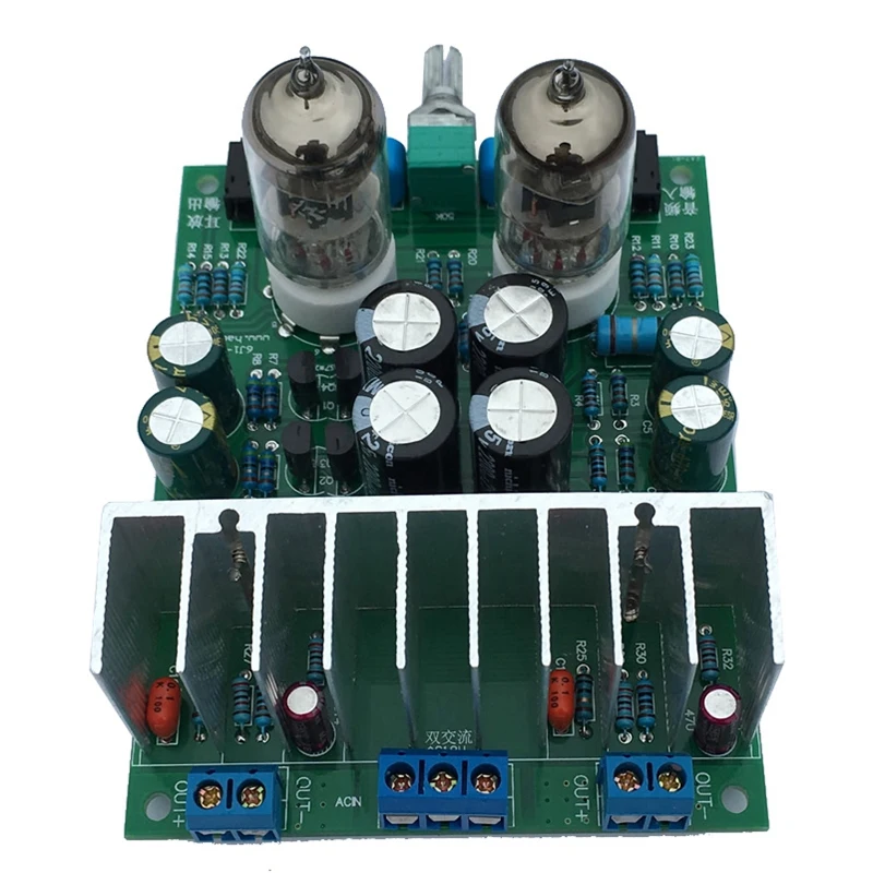 Ламповый усилитель HIFI 6J1 усилители для наушников LM1875T Плата усилителя мощности 30