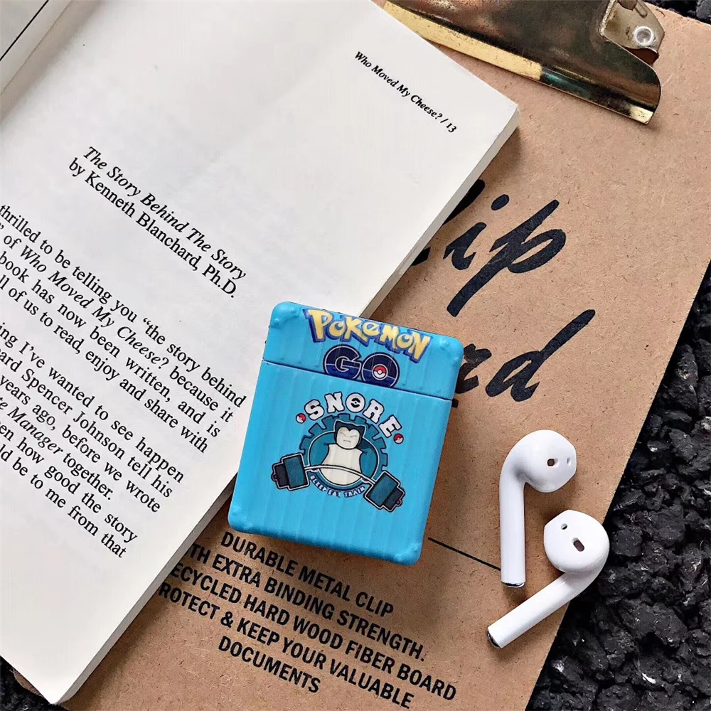 Чехол для наушников Airpods Pro силиконовый мягкий чехол Pokemon Anime защитный Apple Air Pods Earpods