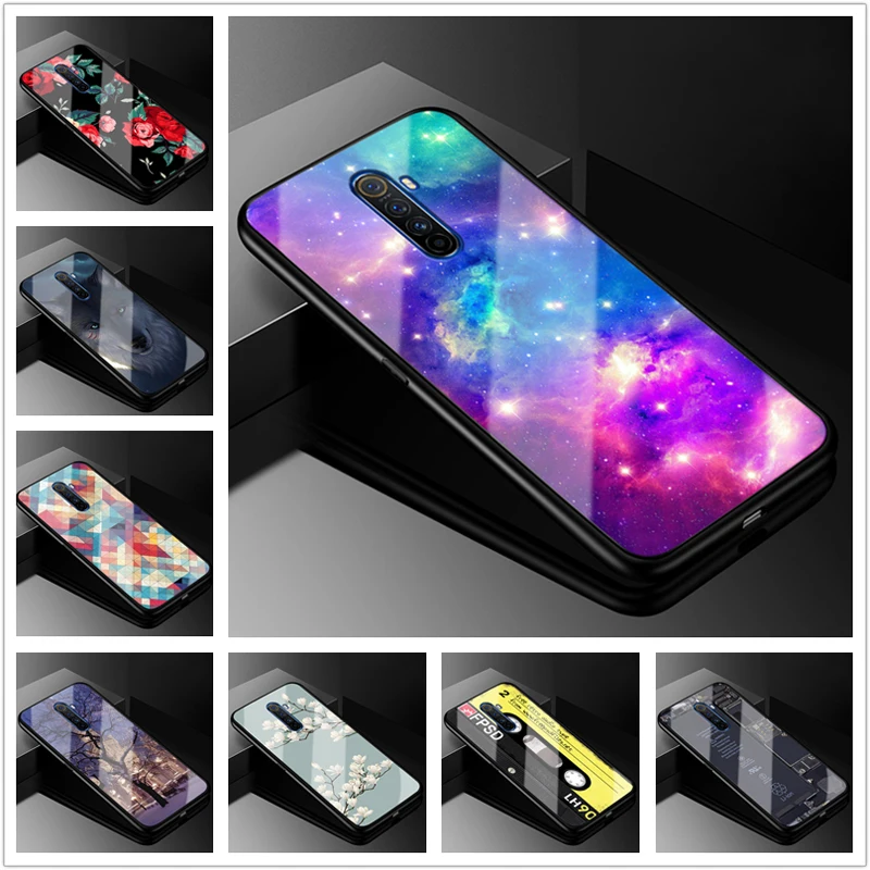 Чехол Realme X2 Pro 6 5 дюйма стеклянный жесткий чехол накладка для телефона s OPPO