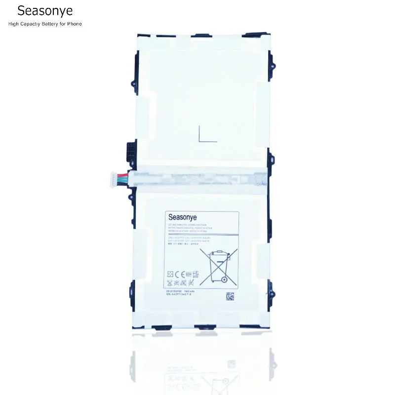 Seasonye 7900 мАч EB BT800FBE запасная батарея для Samsung Galaxy Tablet Tab S 10 5 &quotSM T800 SM T801 T805 T807 T807A|battery