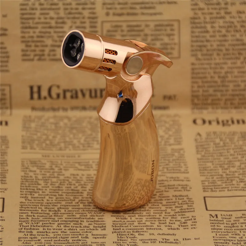 

Refillable Four Straight Into The High Firepower Desktop Straight Into The Lighter Smoking Accessories for Weed Gift for Men