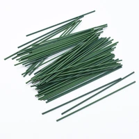 30pcs pole iron wire green leaf vases for home decor christmas decorative flowers wreaths wholesale artificial flowers