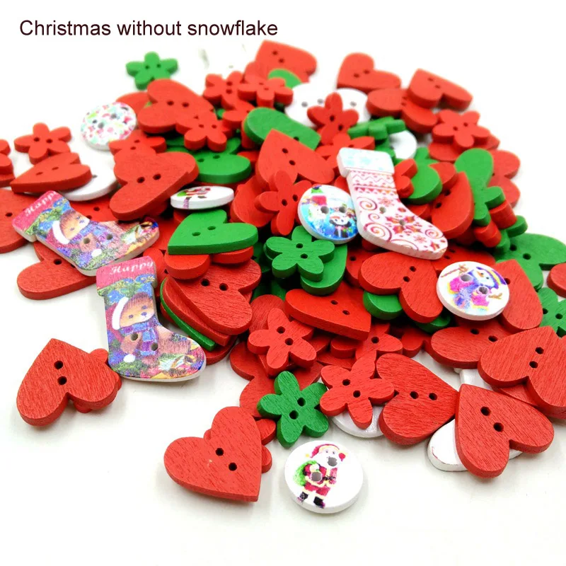 no snowflake Для пошива швейных изделий сердце цветочный узор Скрапбукинг DIY смешанные ремесленные аксессуары Детская одежда аксессуары - Цвет: no snowflake