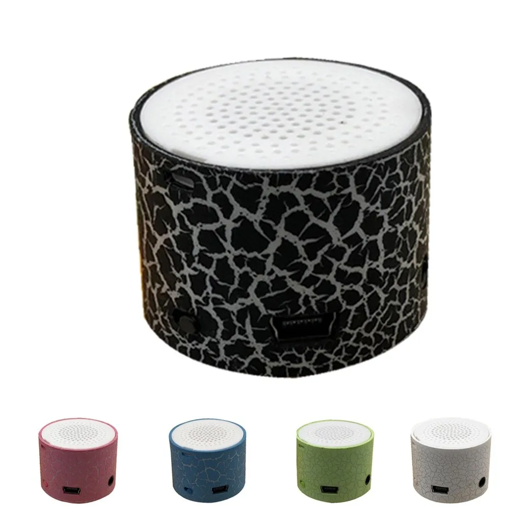 Портативный мини динамик беспроводной громкий трещины TF карта USB Сабвуфер s MP3