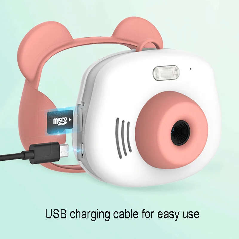 1200 Вт HD цифровая камера детская мини-камера игрушки подарок 1080P проекционная