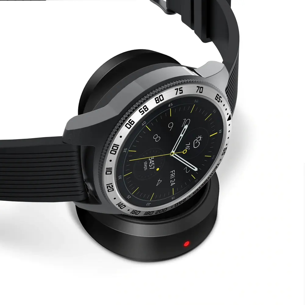 new Bezel Ring for Samsung Galaxy Watch 42mm Adhesive Cover Anti Scratch Stainles Steel Protection Accessories Gear S2 sport | Наручные