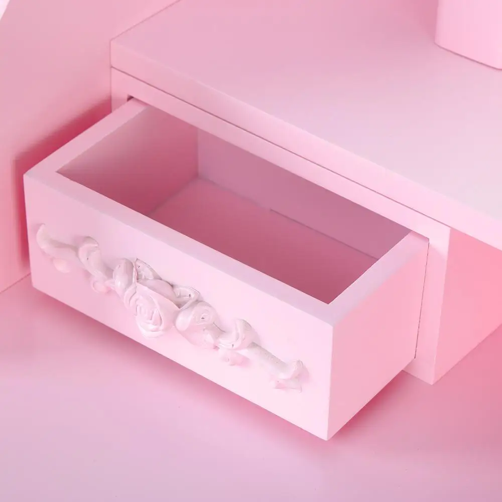 Современный туалетный столик Yonntech мебель для спальни макияжный с 4 ящиками и