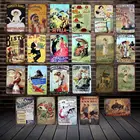 DecorMan жестяные знаки с изображением мыла, молока, шоколада, оптовая продажа металлических картин на заказ, украшение для бара, паба