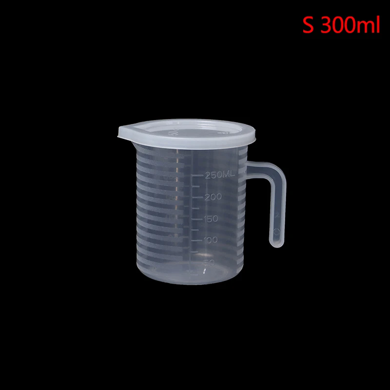 

PP Resin Plastic Liquid Measuring Cup Jug Pour Spout Surface With Lid Measuring Baking High Quality Kitchen Accessories Tools