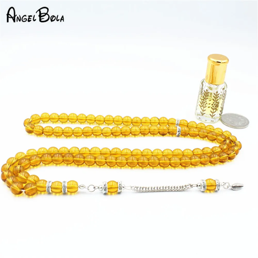 Новые 8 мм мусульманские четки оптом по низкой цене исламский Хрустальный