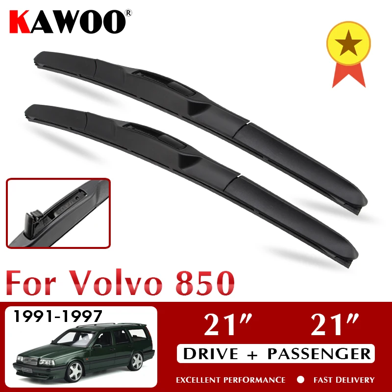 KAWOO Wiper Front Car Blades For Volvo 850 1991-1997 Windshield Windscreen Window Accessories 21&quot+21&quot LHD RHD | Автомобили и