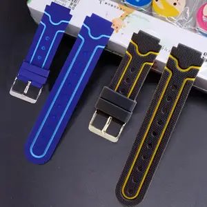 Watch Band Universal Waterproof Silicone 16mm Smartwatch Replacement Strap for Kids in India