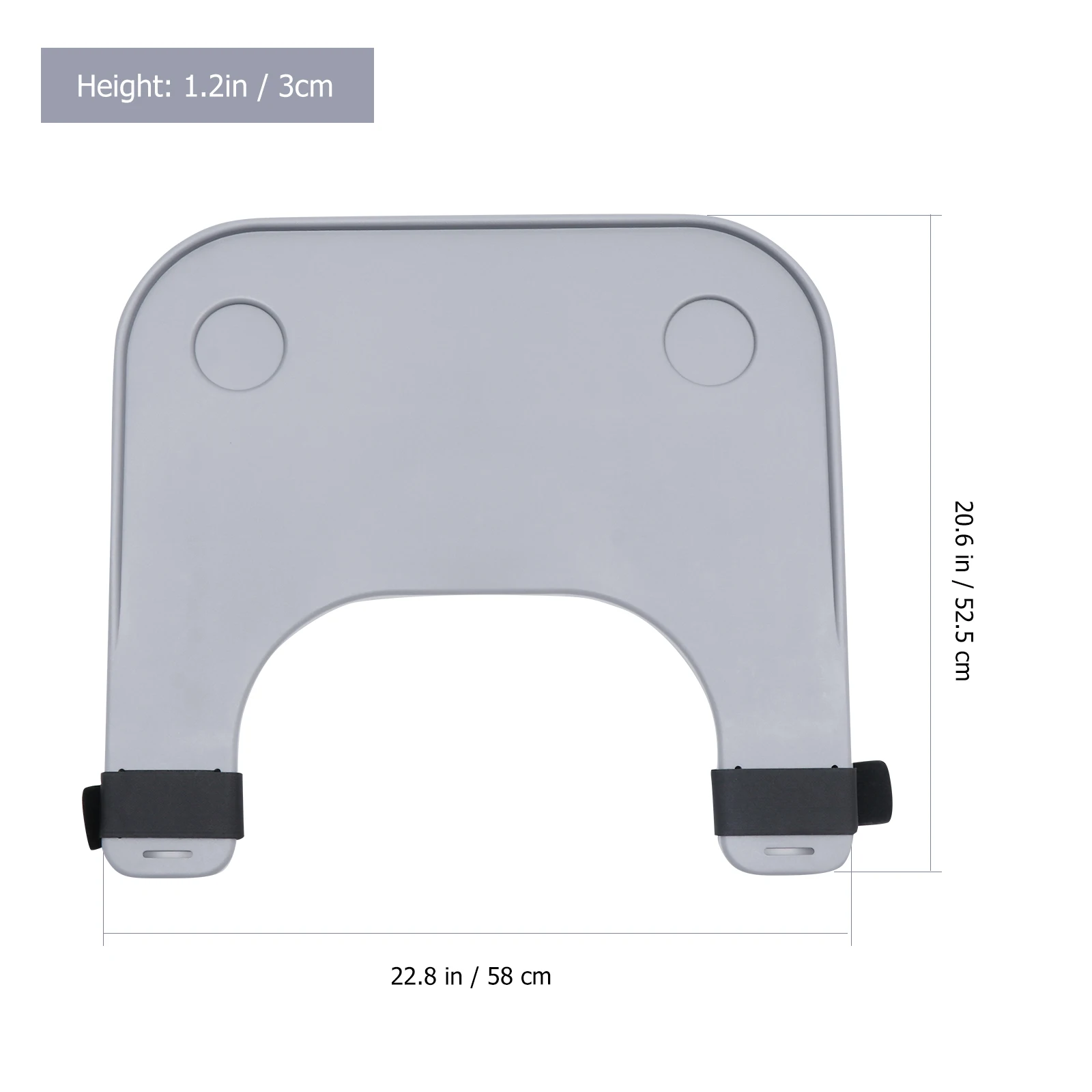 

1pc Wheelchair Tray Detachable Wheelchair Table Board Wheelchair Accessory