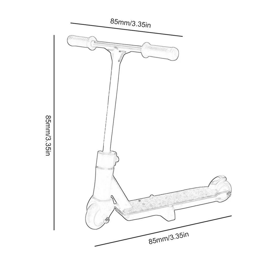 Finger Scooter Skateboard Shoe Accessories Set Two Wheel Skate Clothes Fingerboard Bikes Fingertip Novelty Scooters Toys | Игрушки и