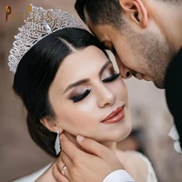 a259 wedding tiaras bridal headwear alloy pageant crowns rhinestone bridal headpiece ladies hair accessories brithday jewelry