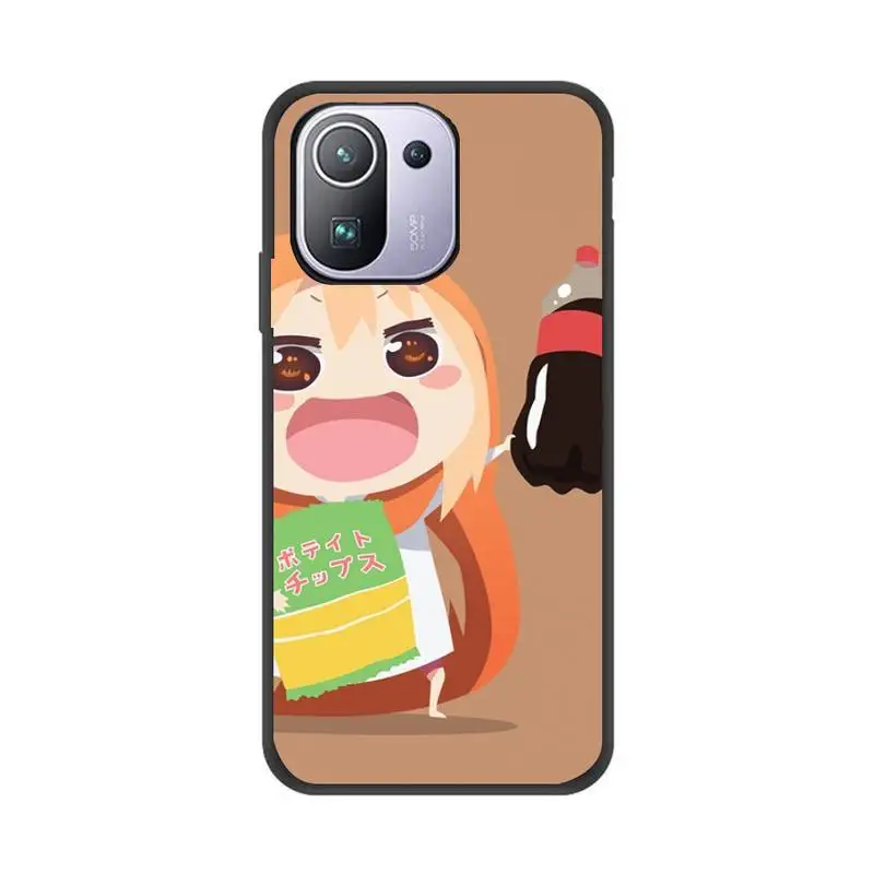 Himouto! Черный силиконовый мягкий чехол для телефона Xiaomi Mi 8 Lite 9 SE 10 10T Pro 11 серии -