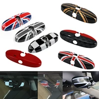 artudatech for mini r56 cooper r55 r57 r60 r61 car rear view mirror cover uk flag housing abs rearview mirror vehicle parts