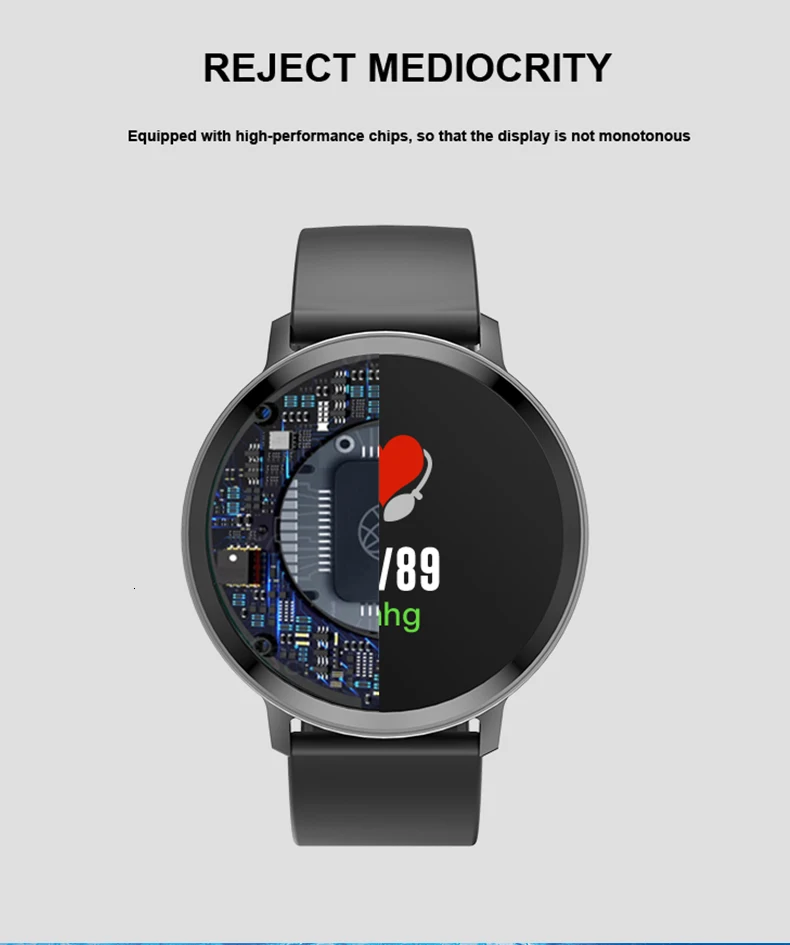 S8 Смарт-часы фитнес-трекер монитор сердечного ритма Smartwatch кровяное давление кислородный водонепроницаемый браслет Android IOS