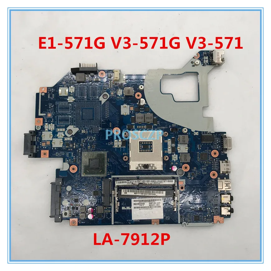 Высокое качество для ACER Aspire E1 571G V3 571 NV56R Q5WVH LA 7912P HM77 материнская плата ноутбука DDR3