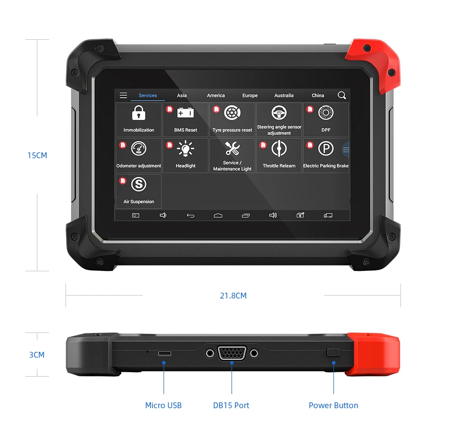 XTOOL EZ400PRO полный системы OBD2 автомобильный диагностический инструмент Подушка безопасности/коробка передач/ABS/диагностический ключ двигателя программист Регулировка пробега