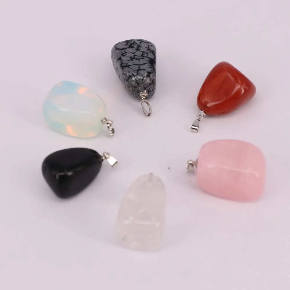 

irregular semi-precious pendant cuboid pendant gamstone pendant for jewelry making and house decoration free shipping