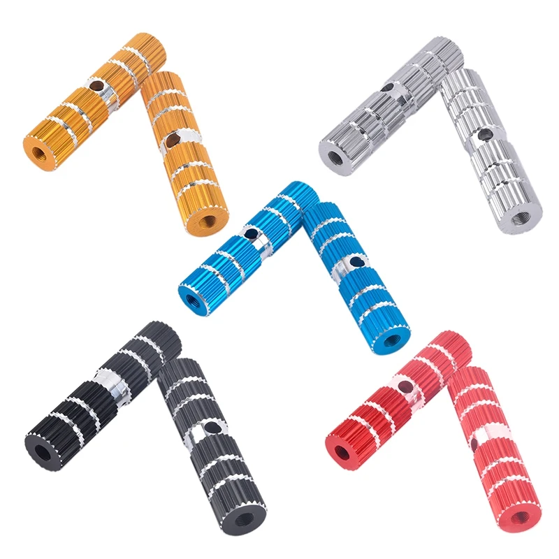 1 пара велосипедные педали осевые подножки Нескользящие задние Педали для BMX