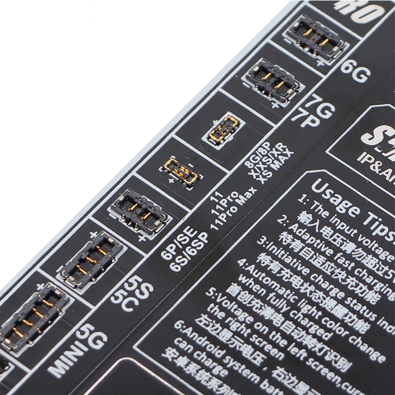 for iPhone 4 5S SE 6 7 8 P X XR XS 11 PRO MAX Samsung Xiaomi Android Phone Battery Tester Fast Charging and Activation Board | Инструменты