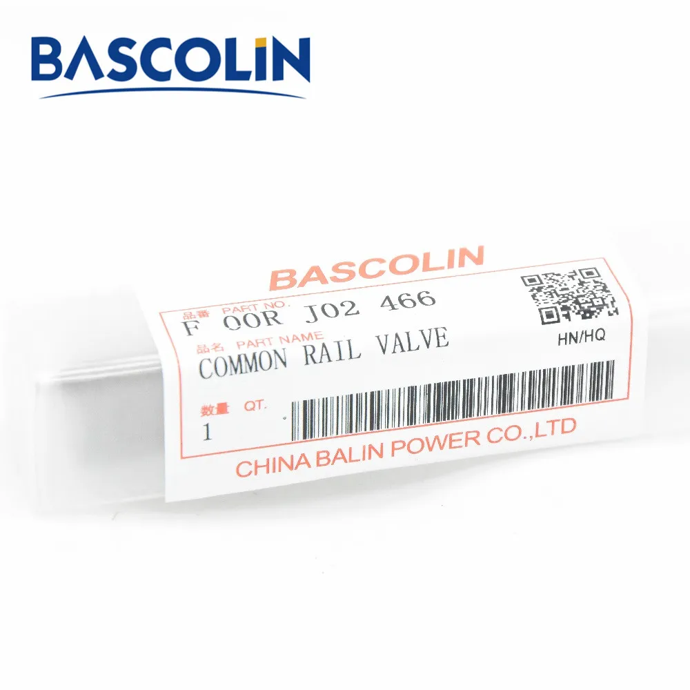 Оригинальный рельсовый клапан BASCOLIN F 00R J02 466/F00RJ02466 Ремонтный комплект для