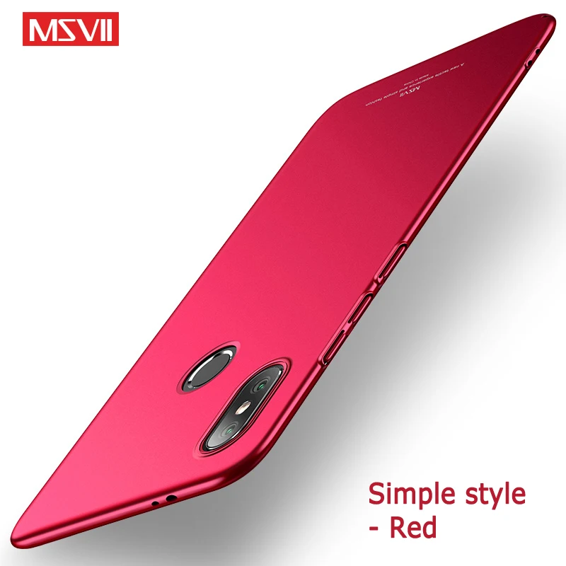 Msvii для Xiaomi mi 6X 5X чехол A2 A1 Xio тонкий поликарбонатный спортивной камеры Xiao s |