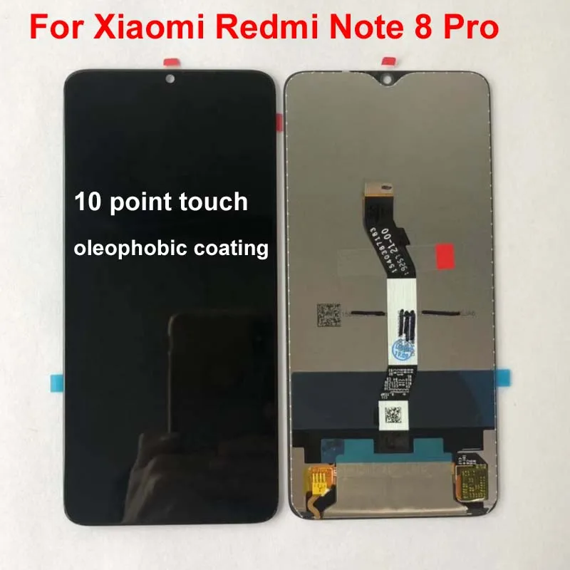 6,53 'для Xiaomi Redmi Note 8 Pro ЖК-дисплей сенсорный экран Замена для Redmi Note8 Pro lcd дигитайзер+ Инструменты