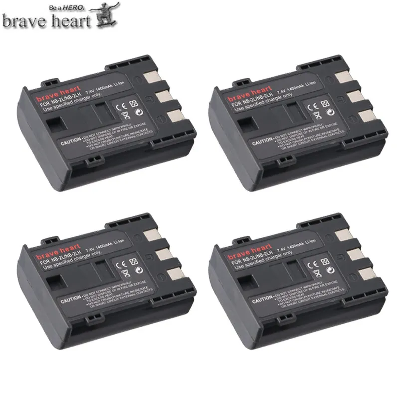 Акумуляторная батарея NB 2L NB2L 2LH NB2LH цифровой Камера Батарея для Canon Rebel XT XTi 350D 400D G9 G7