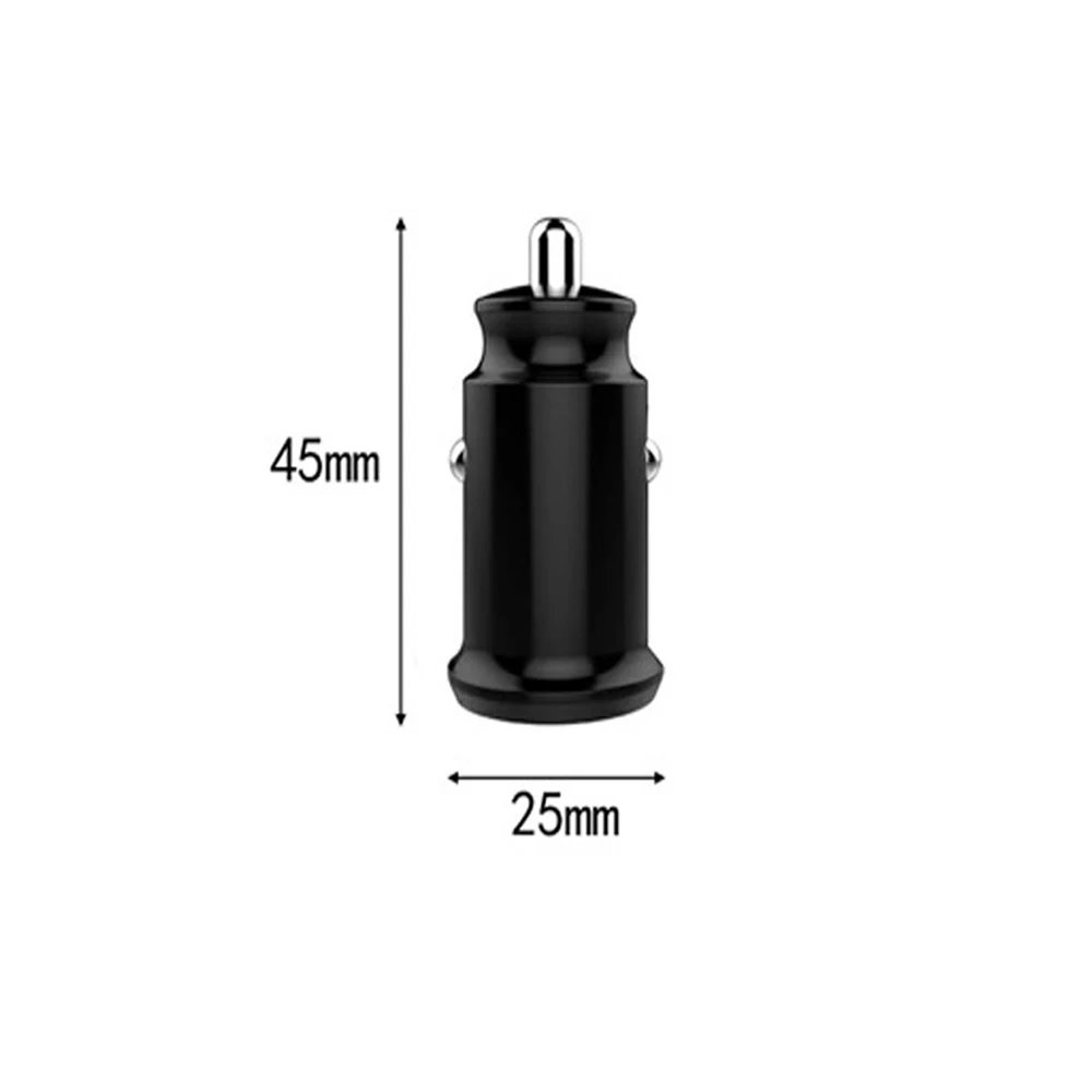 

Mini USB Car Charger Adapter 3.1A With Digital LED Display Universal Dual USB Phone Car Charger