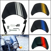color sticker retro cafe racer windshield suitable for chuan qi 6 5 9 5 round headlight
