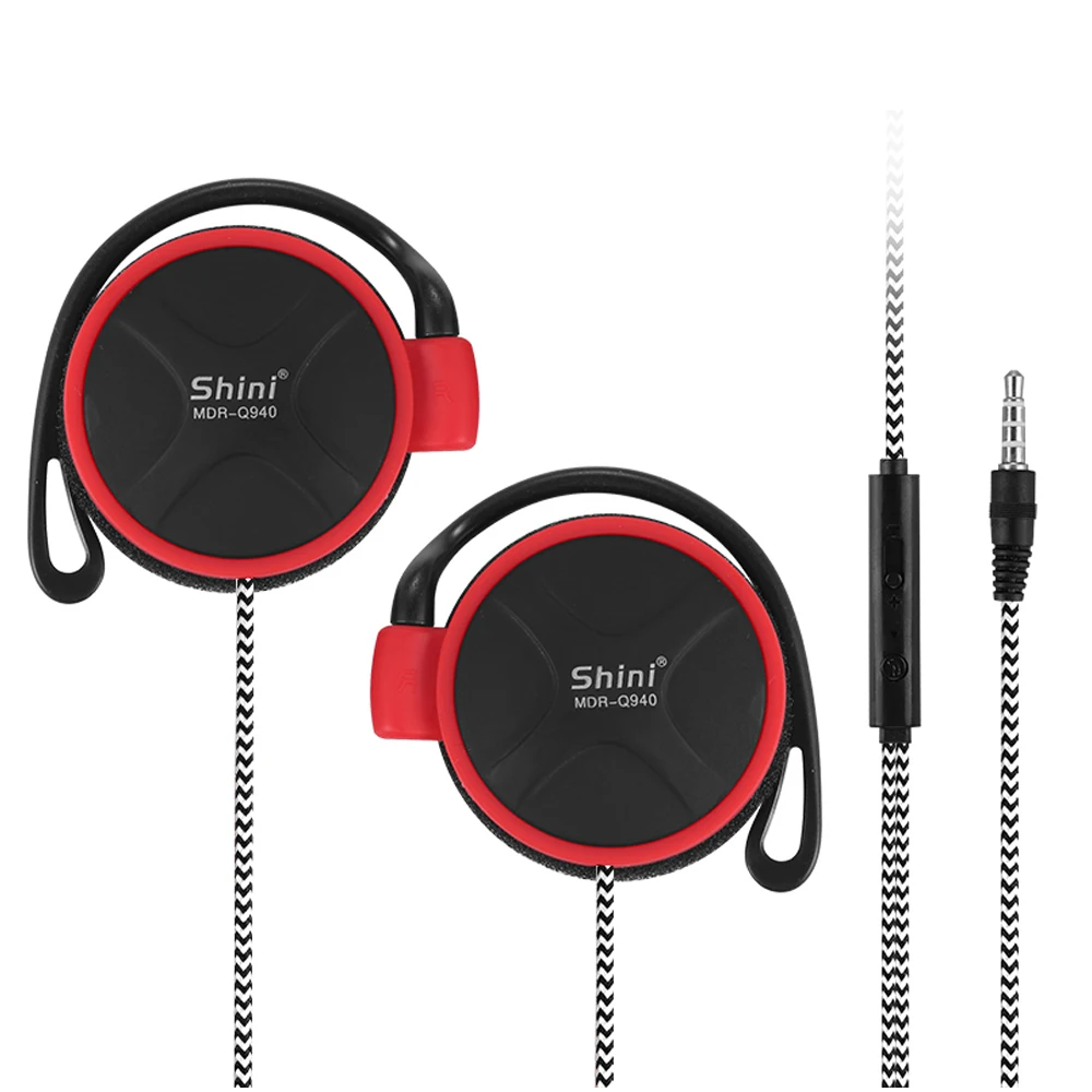 10 шт./лот гарнитура Earhook headphone3.5 мм стерео наушники для MP3 Mp4 мобильный телефон Ear Hook