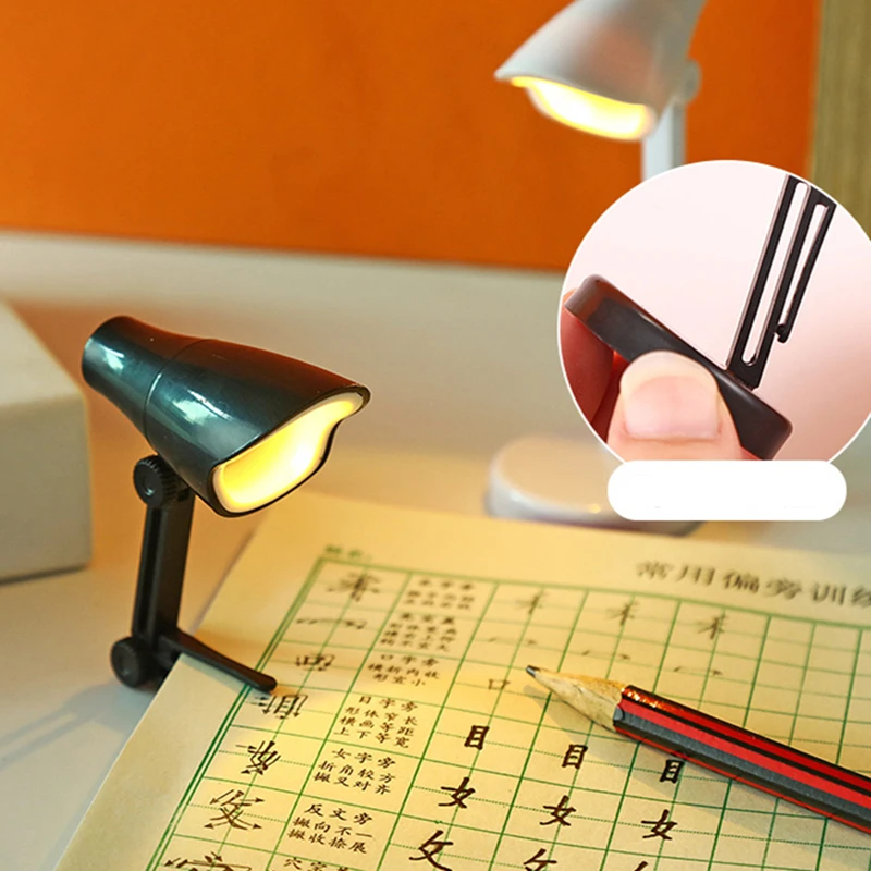 

Гибкий маркер для книг, светильник на странице со светодиодный Ной лампой для чтения, зажим, настольный декор, закладки для батарей, прищепк...