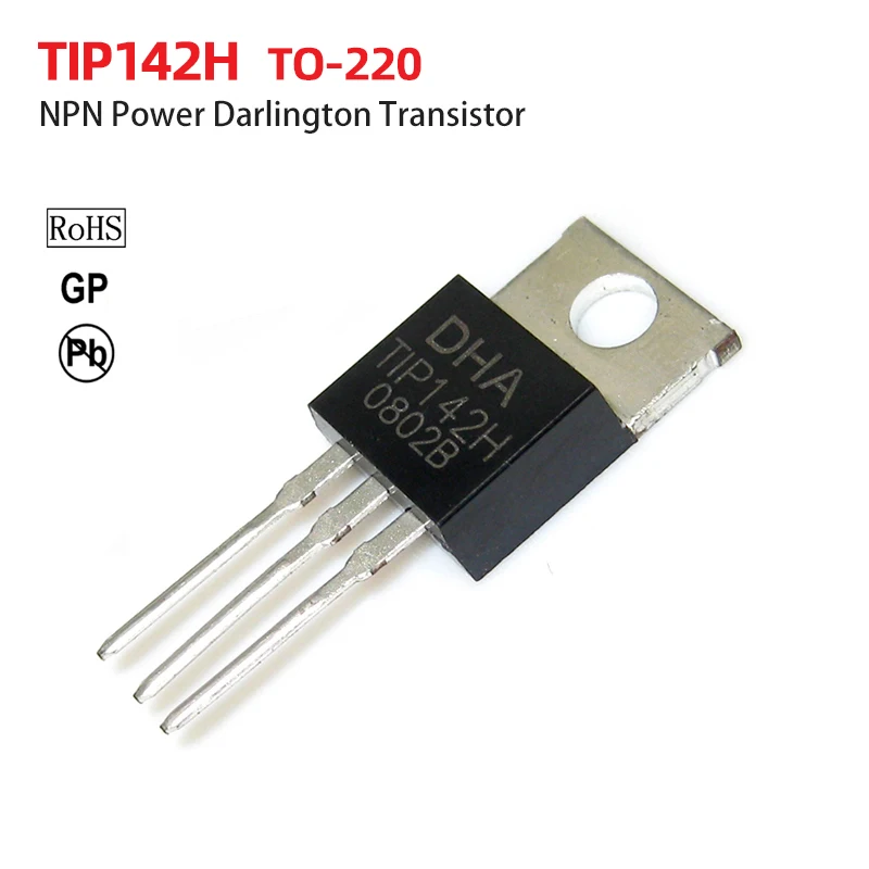 ТРАНЗИСТОР TIP142H TO-220 NPN Power Darlington