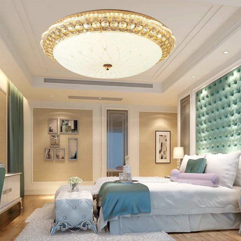 2020 золотое покрытие круглые лампы для гостиной спальни кабинета трехцветные